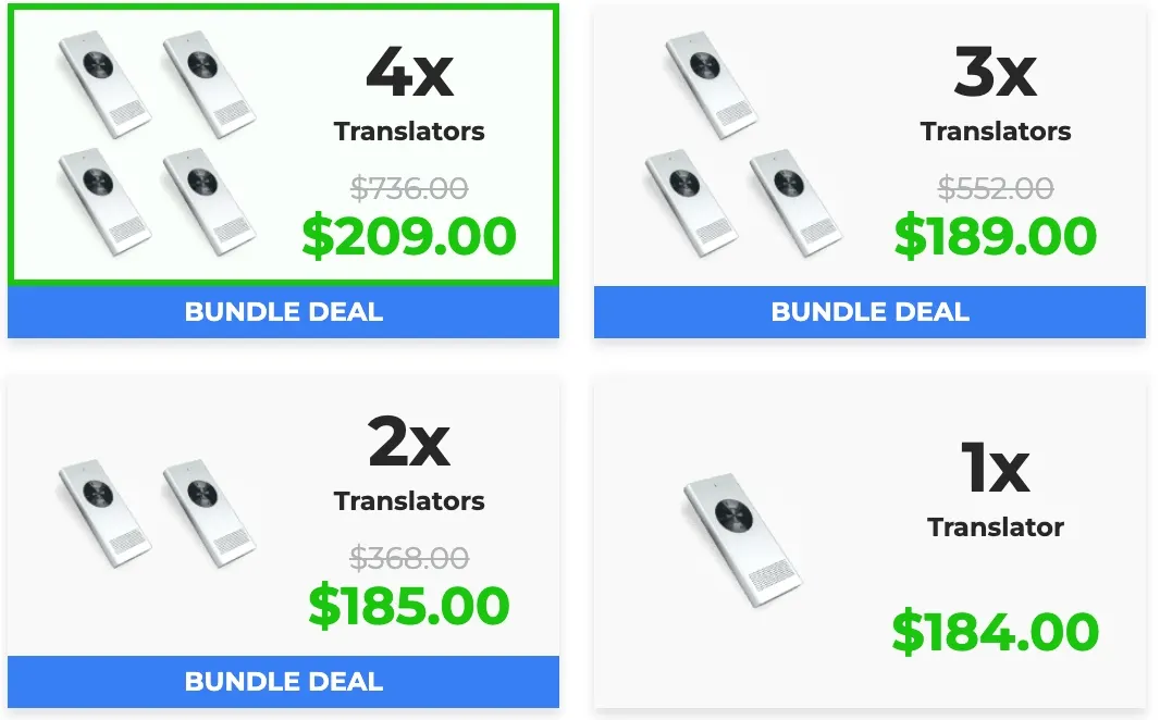 Enence Pricing — Bundle Packages with up to 70% Savings
